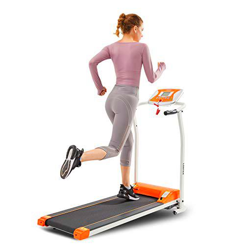 LONTEK Cinta de Correr Eléctrica Plegable con Motor 1.5HP Potente y Silencioso