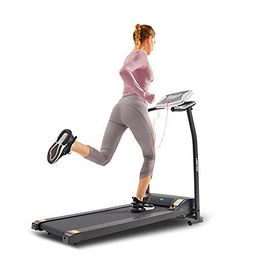 LONTEK Cinta de Correr Eléctrica Plegable con Motor 1.5HP Potente y Silencioso