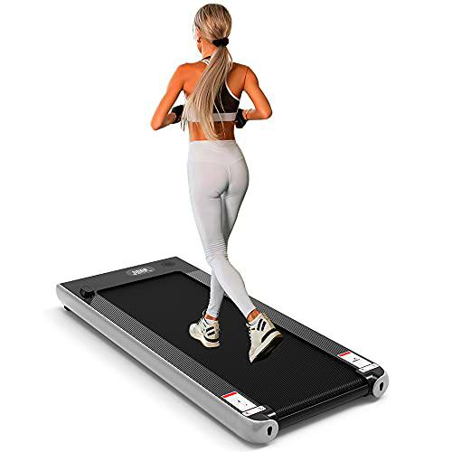 ONETWOFIT Cinta de Correr, Máquina para Caminar Delgada y Portátil con Cinturón para Correr de 40 X 110 Cm