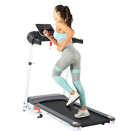 NOVONOVA Cinta de Correr Motorizada y Plegable, Velocidad 14 km/h