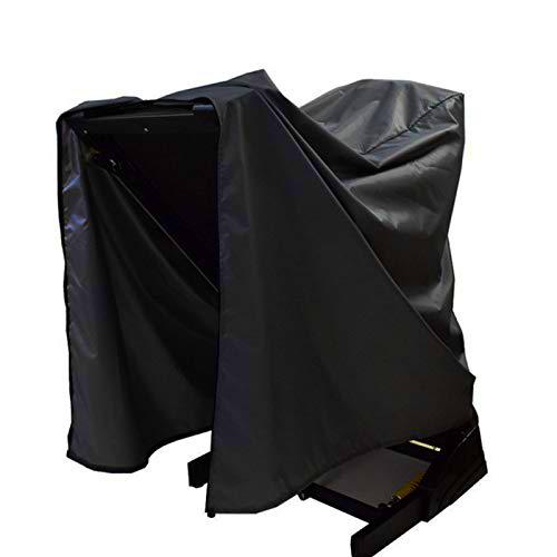 Cubierta de cinta de correr tela de tela Oxford Cubierta impermeable de la cinta de correr Cubierta protectora protectora Cubierta antipolvo para cinta de correr (negro