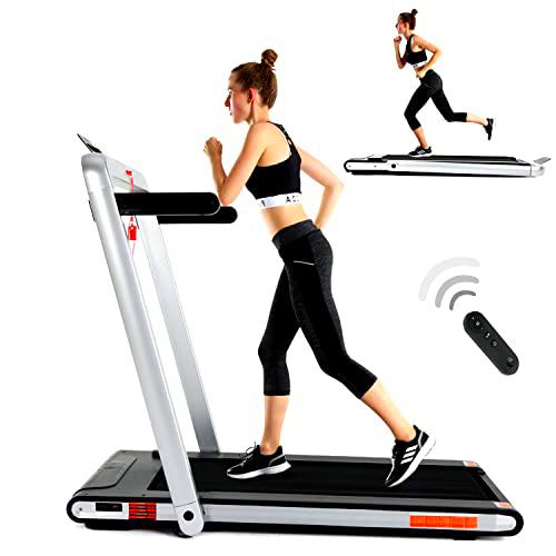 ISE Cinta de Correr doméstica Plegable, 14 km/h, Pantalla LCD multifunción