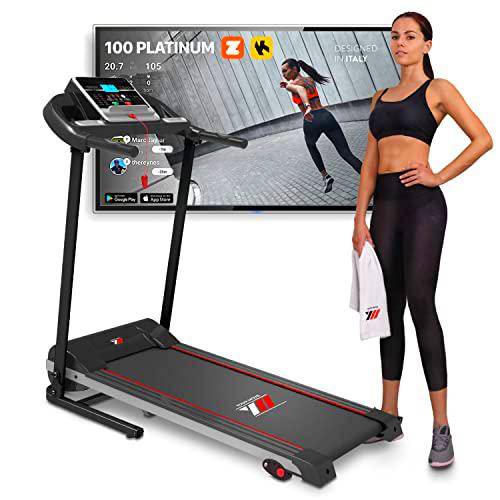 YM Tap100PLATINUM - Cinta eléctrica plegable, marca de calidad italiana