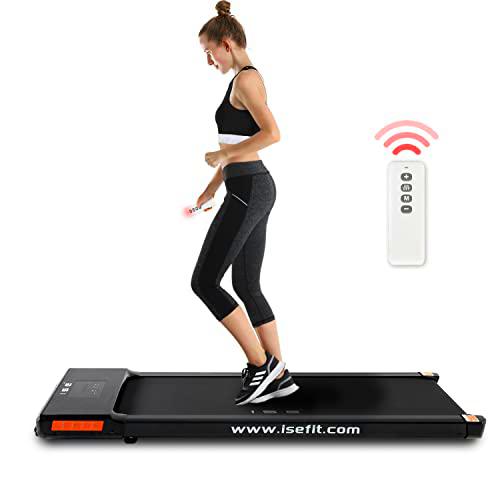 ISE Cinta de Correr eléctrica 1-6 KM/H 500W Motor, Cinta de Correr para Fitness en casa/Oficina