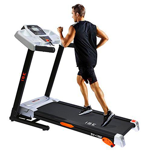 ISE SY1002 - Cinta de Correr Plegable motorizada, 14 km/h