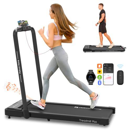 Mobvoi Home Treadmill Plus 3 en 1 Cinta de Correr Plegable para Debajo del Escritorio con Almohadilla para Caminar de 2,5 HP