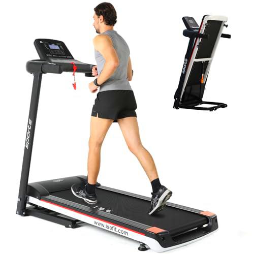 ISE Cinta de Correr Plegable con Pantalla LCD Multifuncional