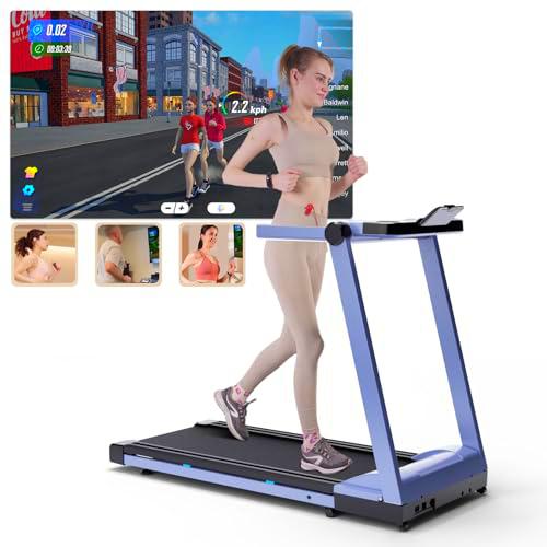 DeerRun Raceable Cinta de Correr Plegable Apta Dispositivos de Alta Tecnología