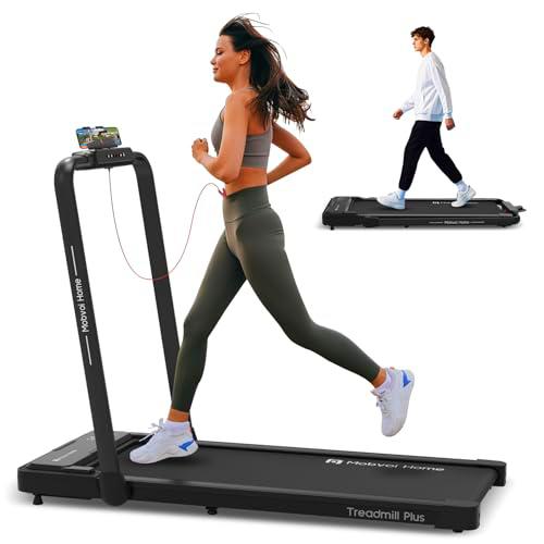 Mobvoi Home Treadmill Plus Plegable, 3 en 1 Cinta de Correr Eléctrica