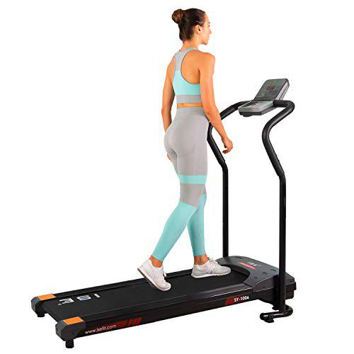 ISE - Cinta de correr plegable, motorizada 10 km/h 750 W