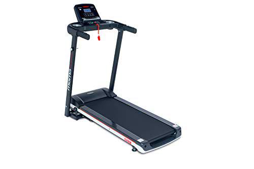 Moma Bikes Cinta de Correr 1500W, pulsometro cuadruple Sensor Correo